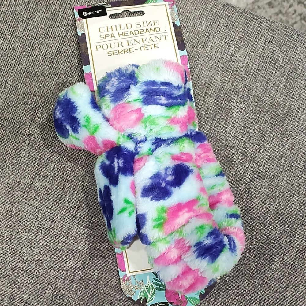 Source Unknown Multicolor Kids Spa Headband
